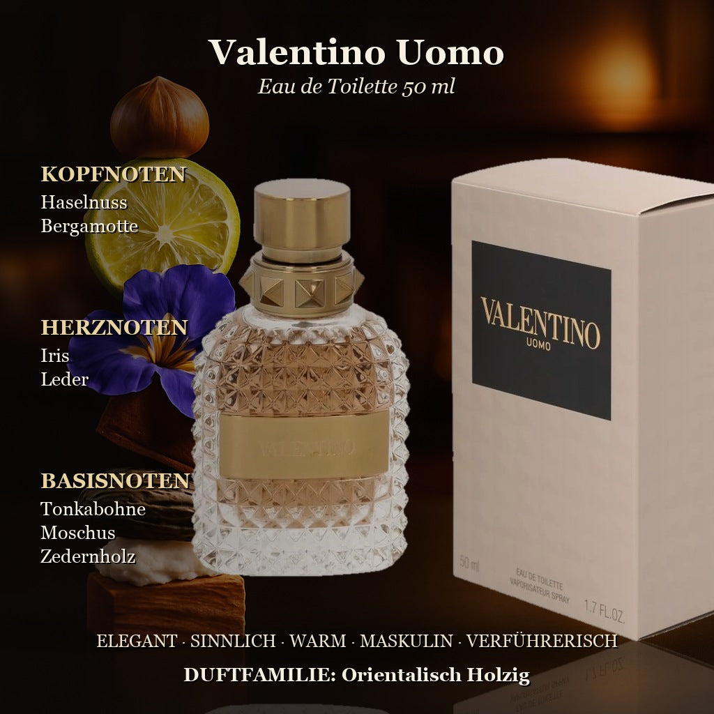 Valentino Uomo Eau de Toilette 50ml