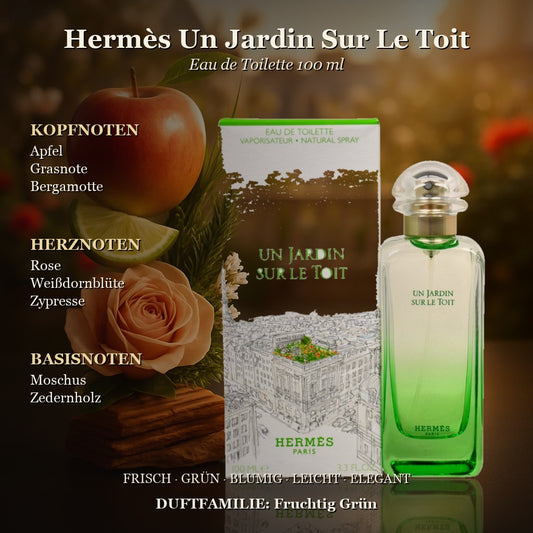 Hermès Un Jardin Sur Le Toit Eau de Toilette 100 ml