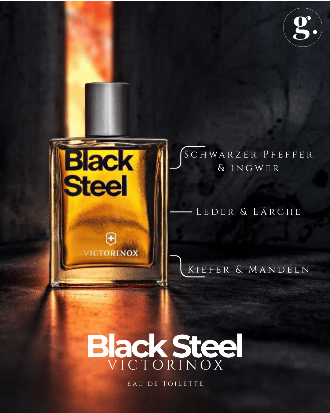 Black Steel Eau de Toilette 100ml