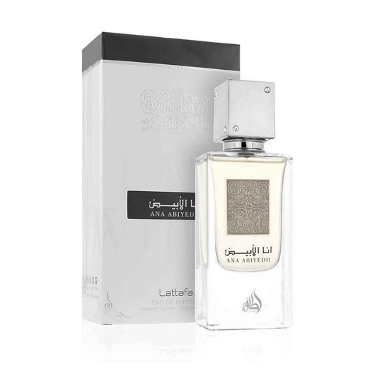 Verpackung des Lattafa Ana Abiyedh Eau de Parfum 60 ml