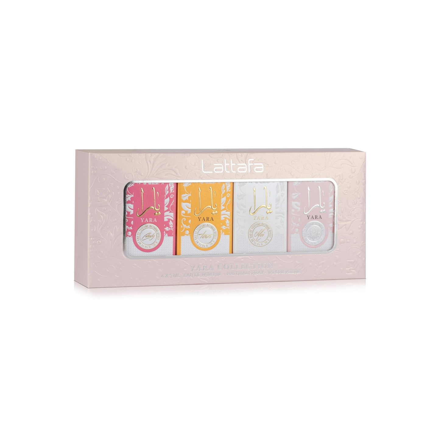 Lattafa Yara Collection Set Women (4×5 ml)
