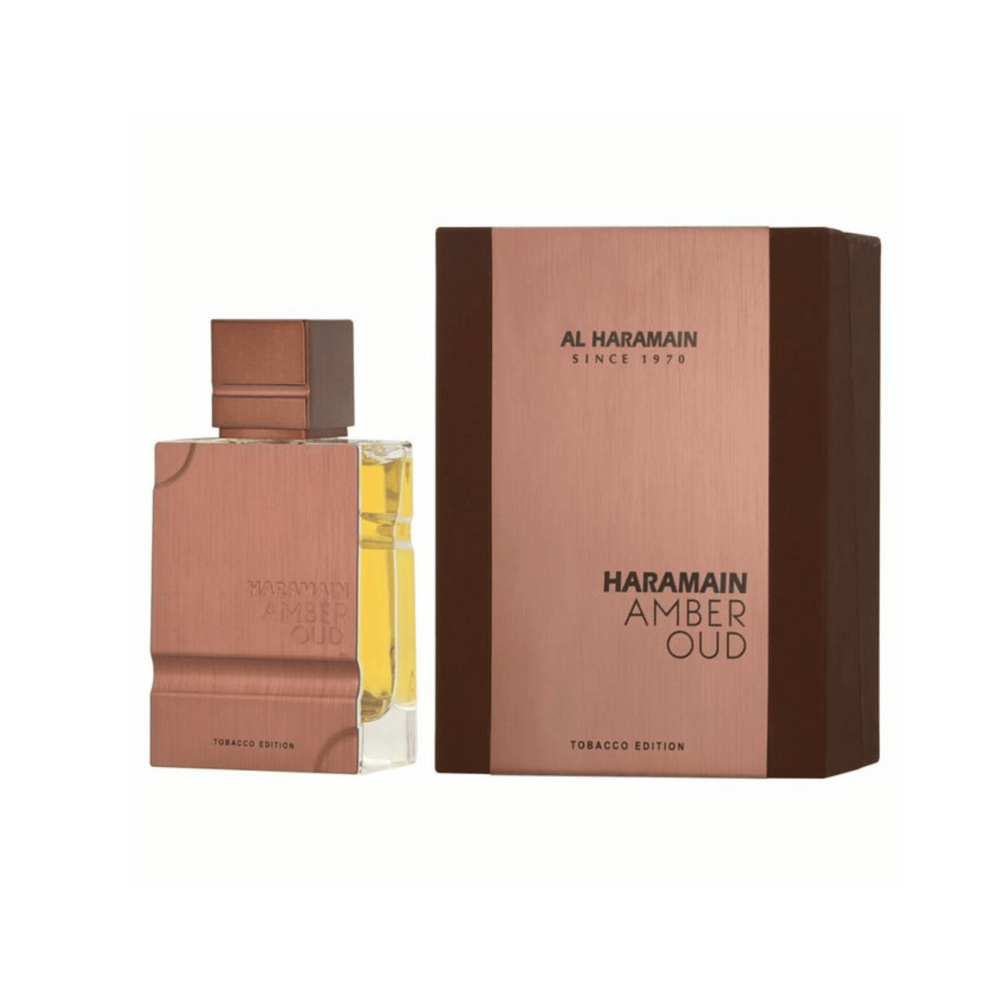 Verpackung des Al Haramain Amber Oud Tobacco Edition Eau de Parfum 60 ml