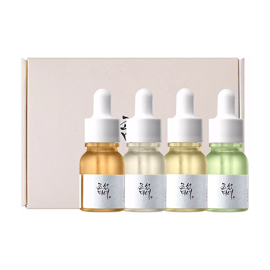 Beauty of Joseon Hangbang Serum Discovery Kit mit vier Mini-Seren à 10 ml mit Verpackung