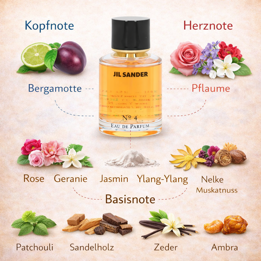 Duftnote Jil Sander No 4 EDP 100 ml