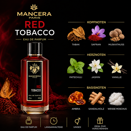 Mancera Red Tobacco Eau de Parfum 120ml