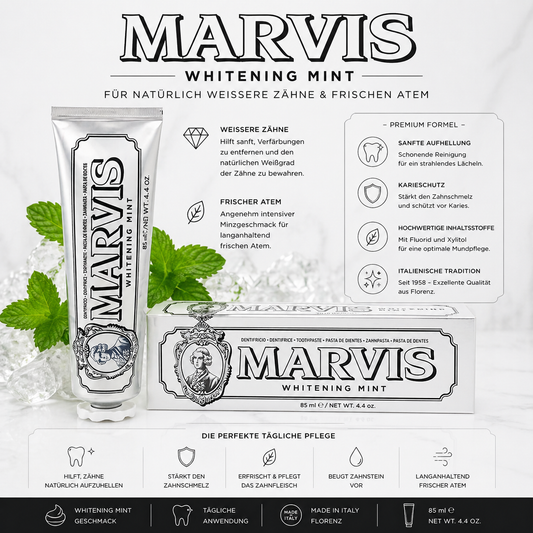 Marvis Whitening Mint Zahnpasta 85ml