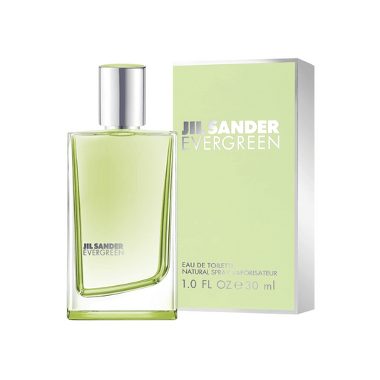 Verpackung von Jil Sander Evergreen EdT für Damen