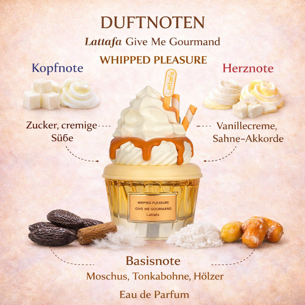 Lattafa Give me Gourmand Whipped Pleasure Eau de Parfum 75ml