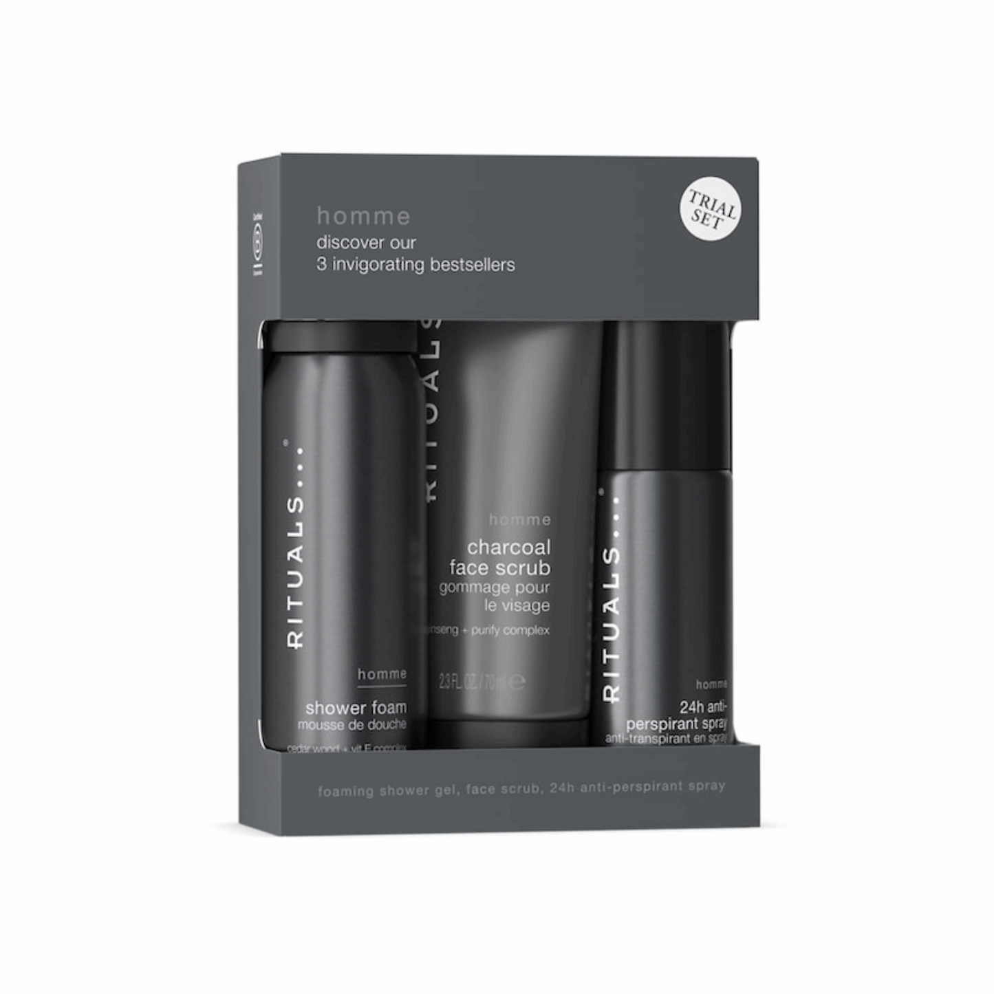 Produktfoto des The Ritual of Homme Men Trial Set von Rituals (Vorderseite)