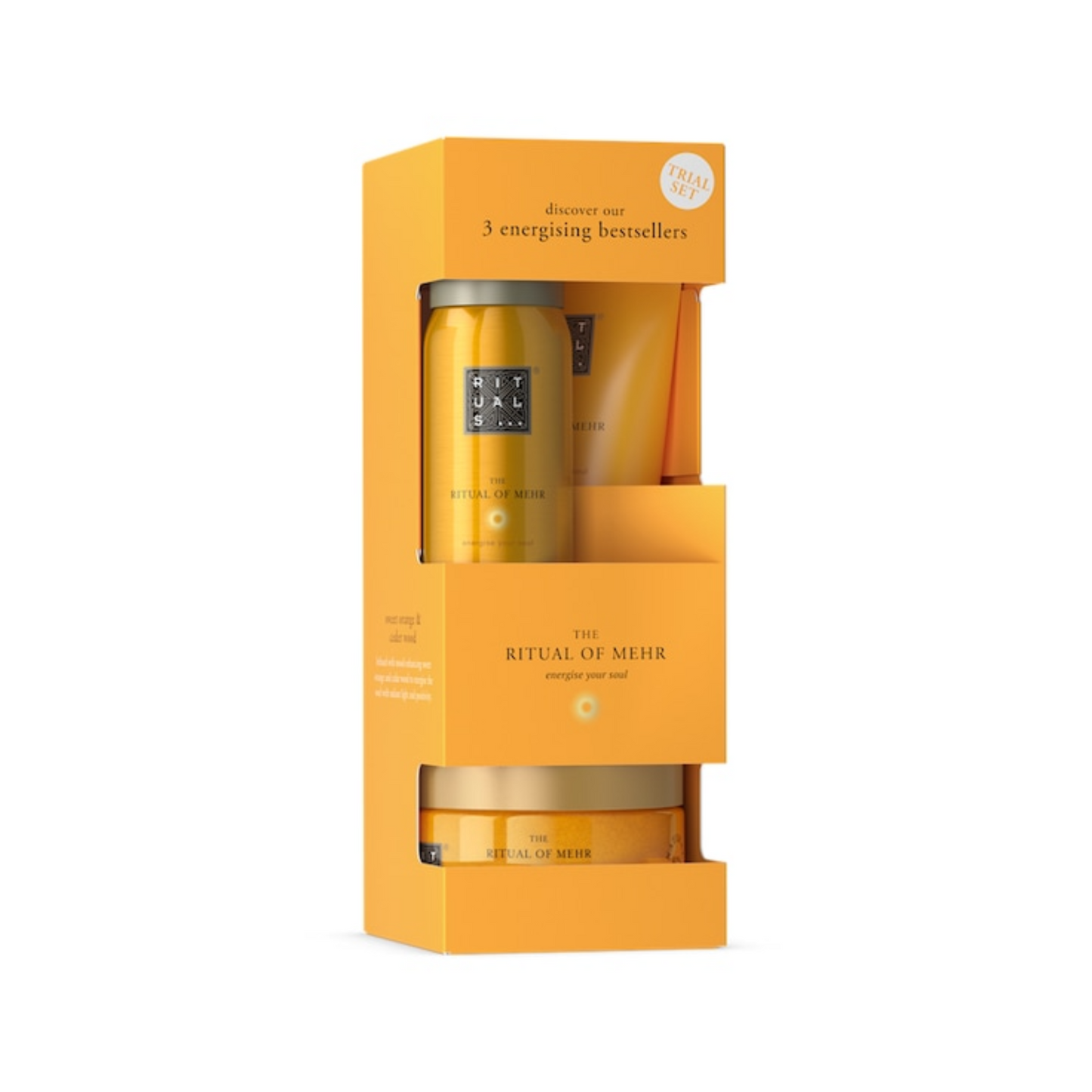 Gesamtansicht des Rituals The Ritual of Mehr Körperpflege-Geschenksets Verpackung