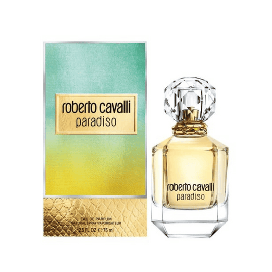 Roberto Cavalli Paradiso Eau de Parfum 75 ml – luxuriöser Damenduft nebst Verpackung