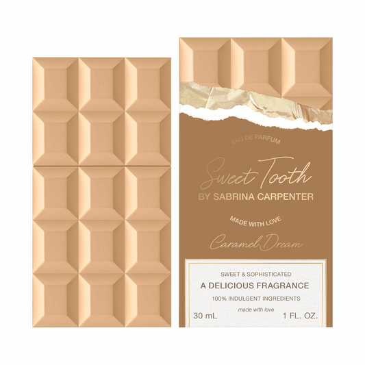 Sabrina Carpenter Caramel Dream Eau de Parfum 30ml – süßer Duft mit Karamell und Vanille Chocolate Bar