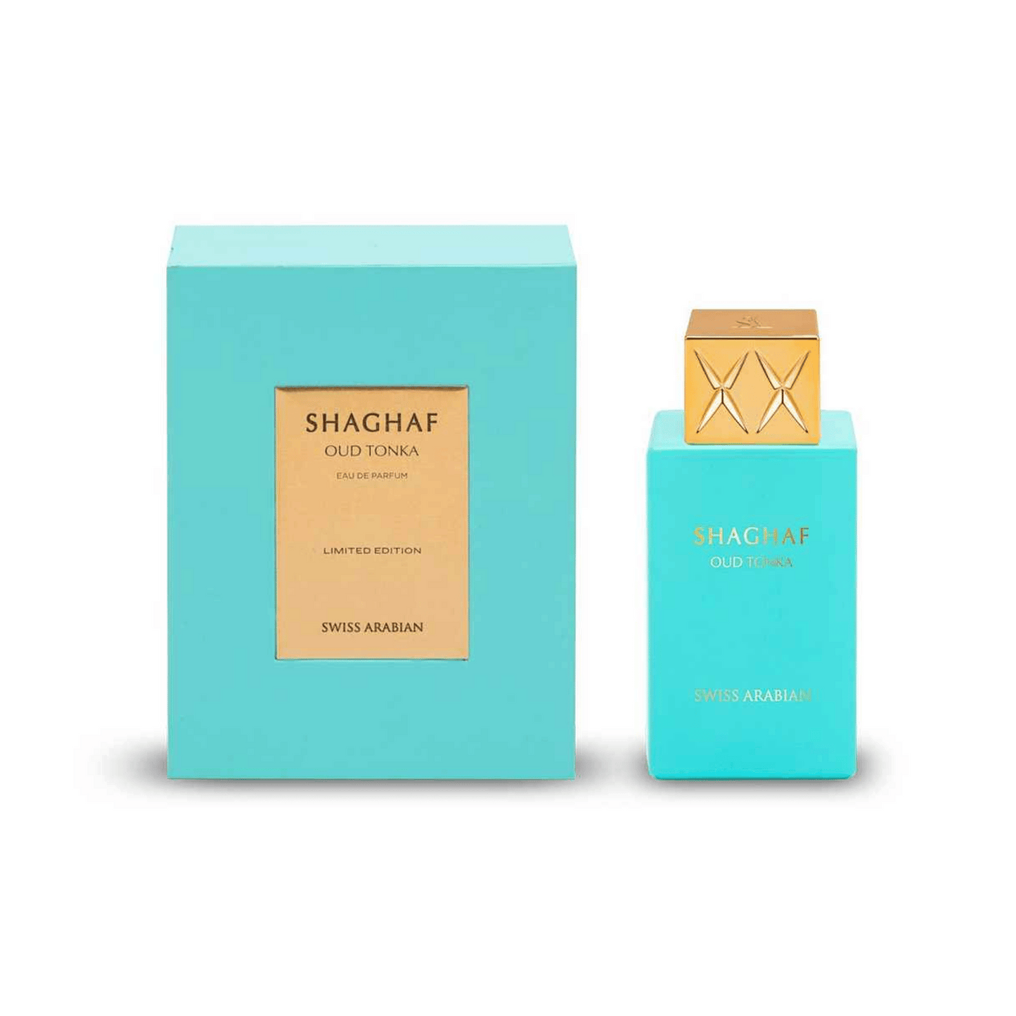 Swiss Arabian Shaghaf Oud Tonka Eau de Parfum 75ml – luxuriöser Unisexduft mit Tonkabohne nebst edler Verpackung