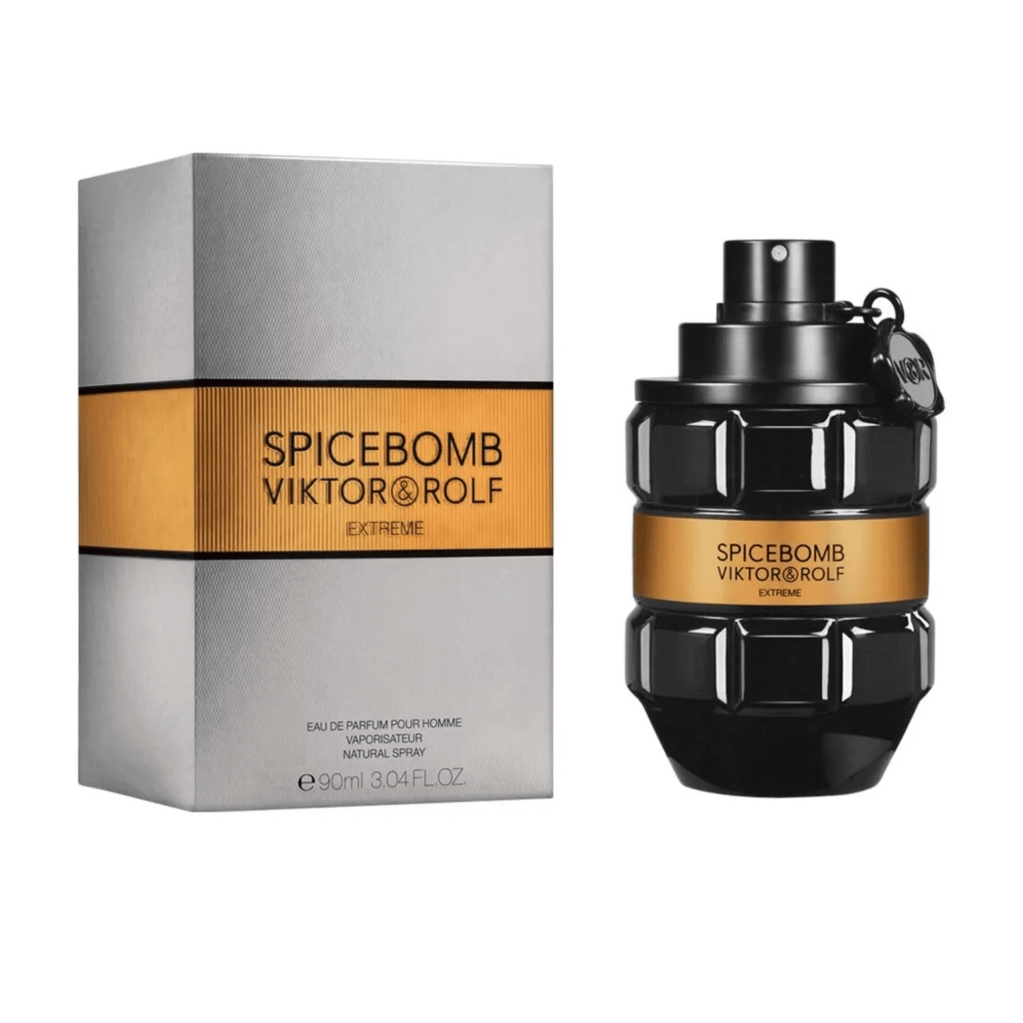 Viktor & Rolf Spicebomb Extreme Eau de Parfum – intensiver Herrenduft mit Tabak und Vanille nebst Verpackung