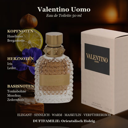 Valentino Uomo Eau de Toilette 50ml