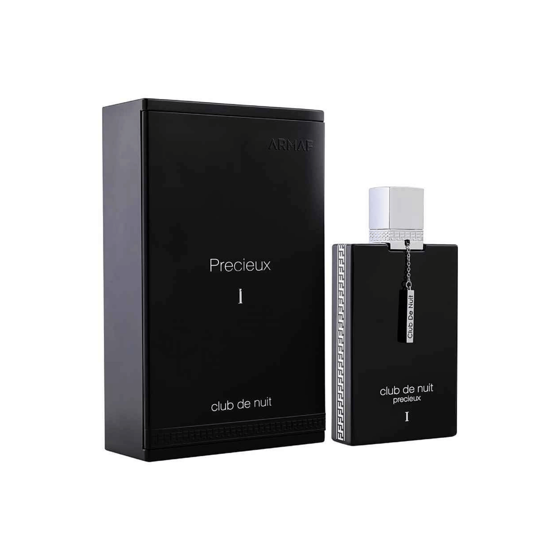 Armaf Club de Nuit Precieux I Extrait de Parfum 55 ml – Unisex Duft mit schwarzer Verpackung hochwertig