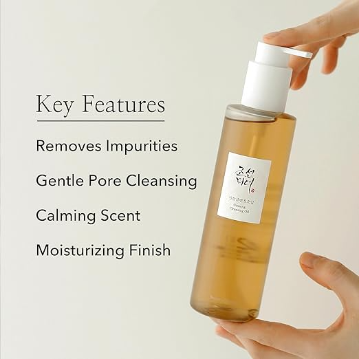 Beauty of Joseon Ginseng Cleansing Oil 210 ml – eleganter Pumpspender in Naturtönen