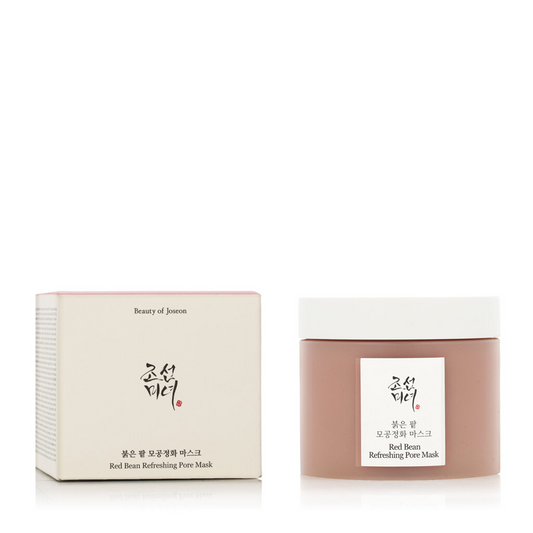 Beauty of Joseon Red Bean Refreshing Pore Mask 140ml – Tonerdemaske zur Porenverfeinerung mit Rote-Bohnen-Extrakt mit Verpackung