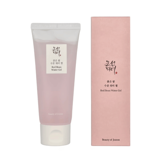 Beauty of Joseon Red Bean Water Gel 100ml – leichtes Feuchtigkeitsgel für ölige Haut mit Verpackung pink