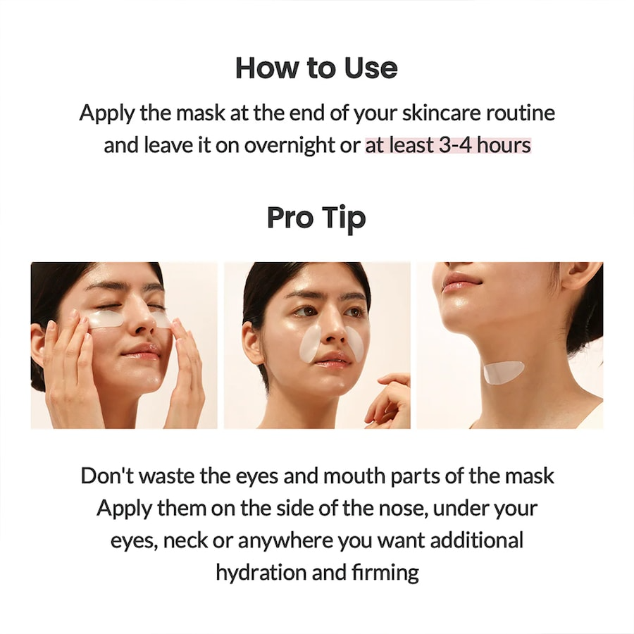 Biodance Hydro Cera-Nol Real Deep Mask – einzeln verpackte Tuchmaske mit schlichtem Design How To use