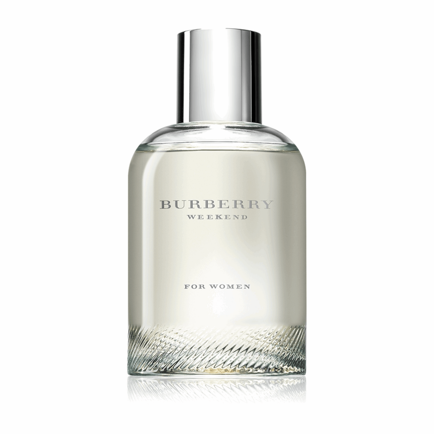 Frontansicht des Burberry Weekend Eau de Parfum Flakons