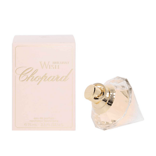 Chopard Brilliant Wish Eau de Parfum – femininer Duft mit Jasmin und Moschus nebst Verpackung