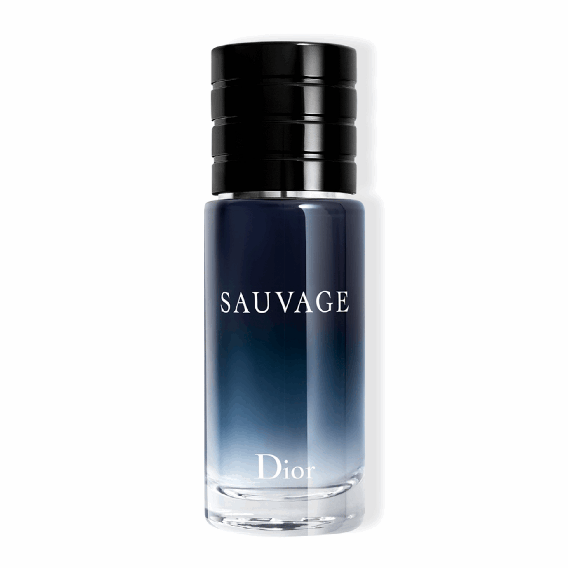 Frontansicht des Dior Sauvage Eau de Toilette Flakons