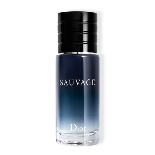 Frontansicht des Dior Sauvage Eau de Toilette Flakons