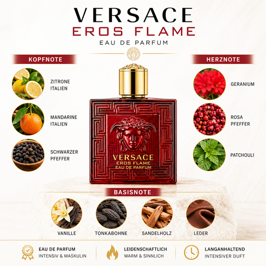 Versace Eros Flame Eau de Parfum 100ml