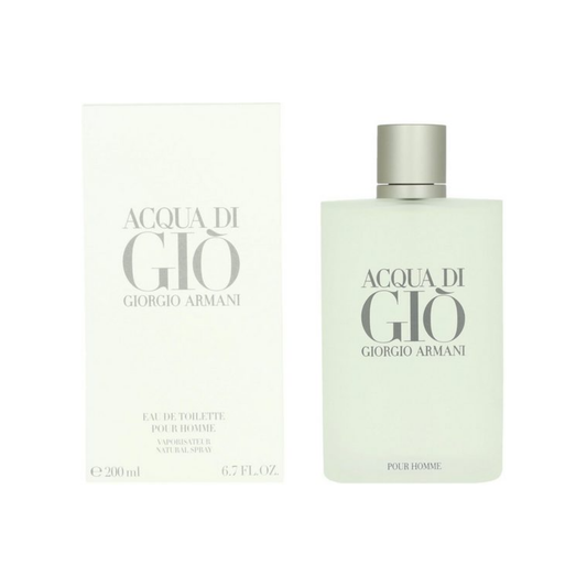 Giorgio Armani Acqua di Giò Homme Eau de Toilette 200ml mit Originalverpackung
