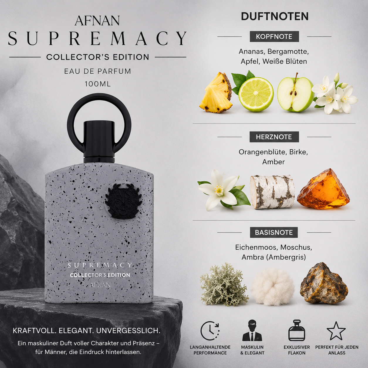 Afnan Supremacy Collector's Edition Eau de Parfum 100ml