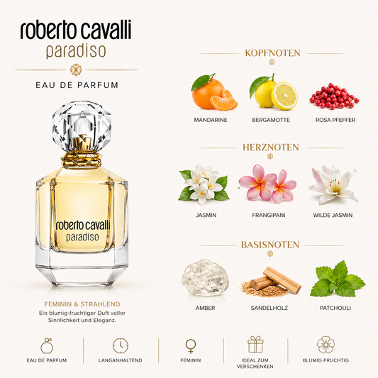 ROBERTO CAVALLI Paradiso Eau de Parfum 75 ml