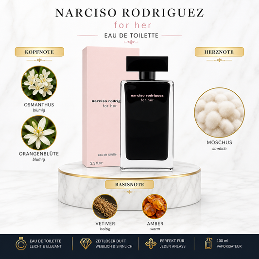 Narciso Rodriguez for Her Eau de Toilette 100ml