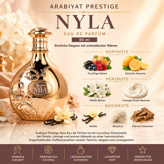 Arabiyat Prestige Nyla Eau de Parfum 80 ml
