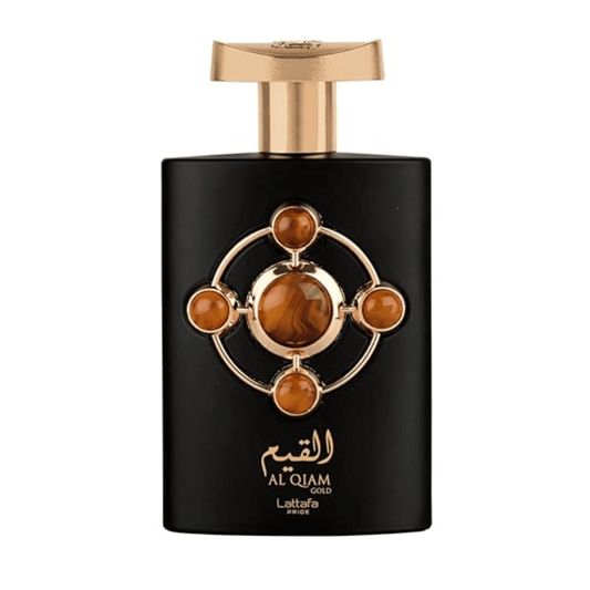 Lattafa Al Qiam Gold Eau de Parfum 100 ml – Flakon Vorderseite