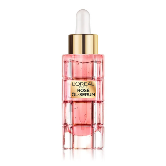 Flakon des L’Oréal Paris Perfect Golden Age Rosé-Öl Serums