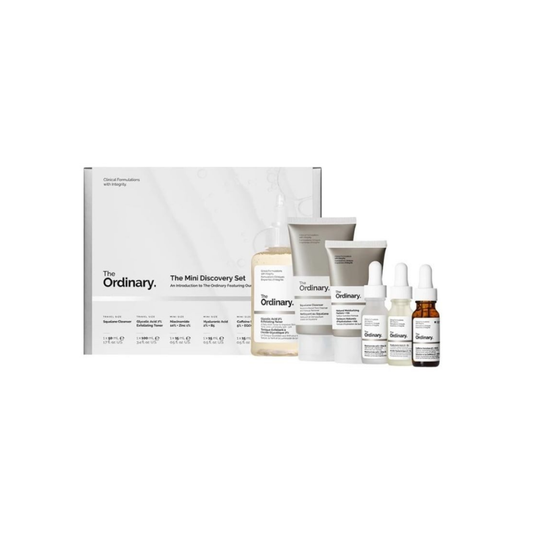 The Ordinary Mini Discovery Set 6-teilig – Skincare Testset mit Seren und Cleanser