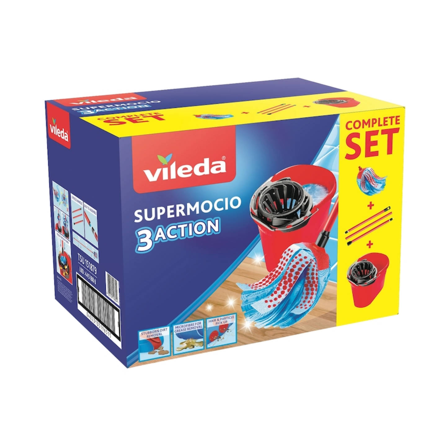 Vileda SuperMocio Reinigungssystem für alle Böden
