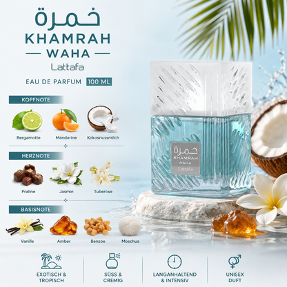 Lattafa Khamrah Waha Eau de Parfum 100ml